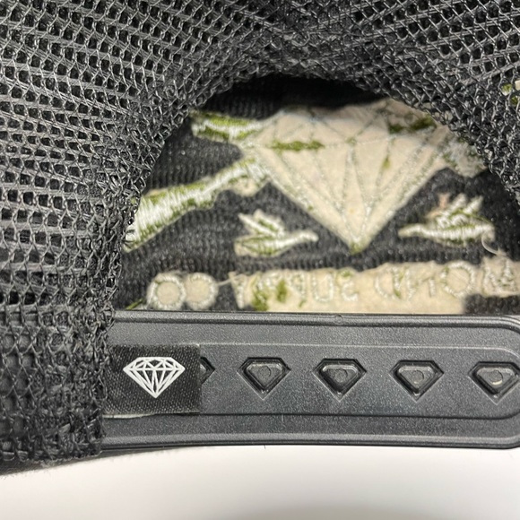 Diamond Supply Co Game ASSN Guns, Trucker Snapback (pre-owned LIGHTLY USED) - Picture 3 of 5